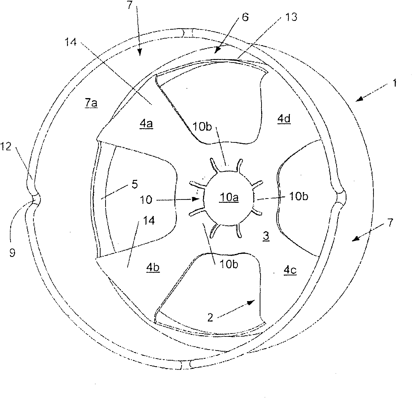 Container and chime and method of manufacturing said container