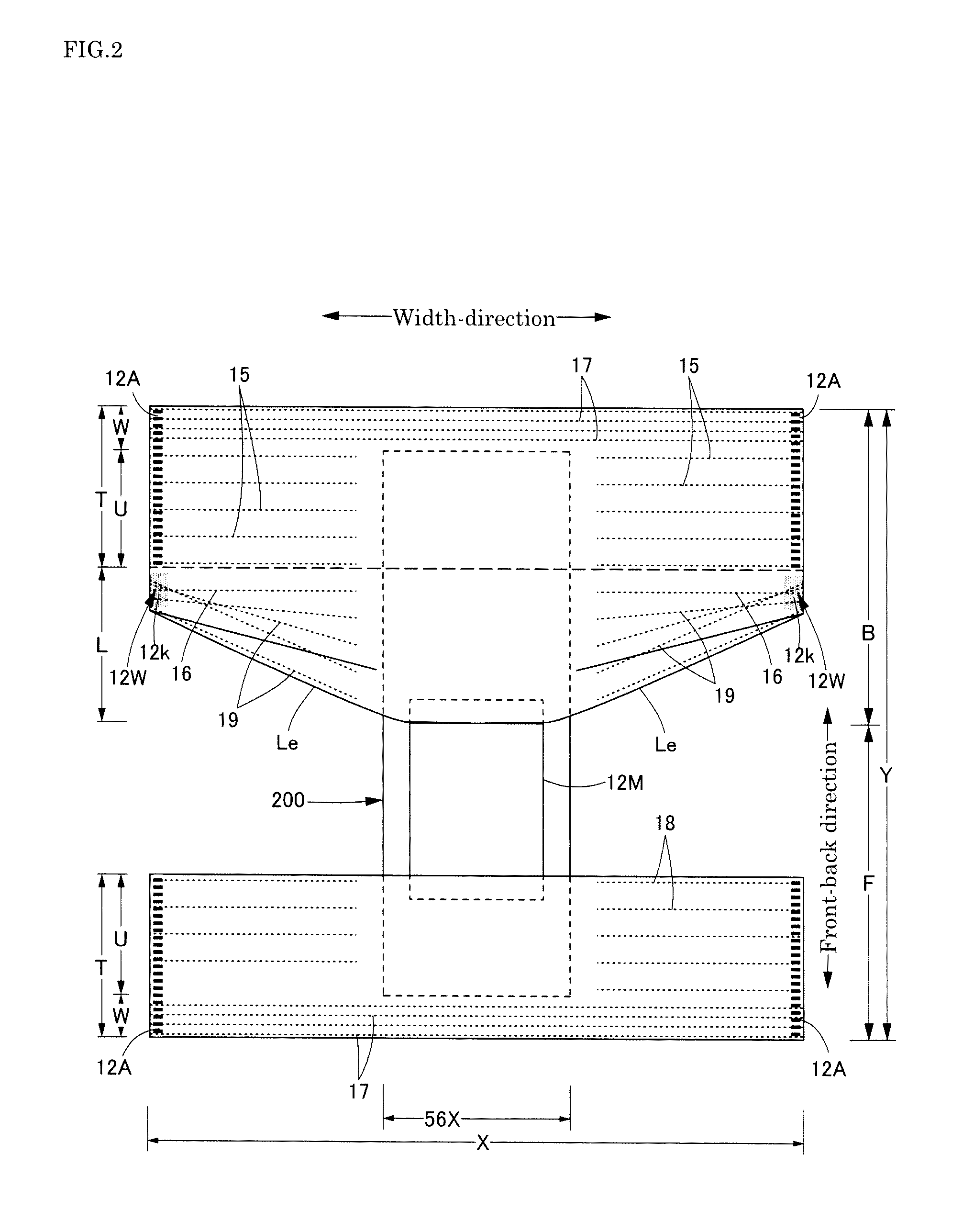 Underpants-type disposable diaper and production method therefor