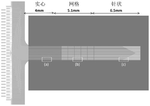 Composite neural electrode and preparation method thereof