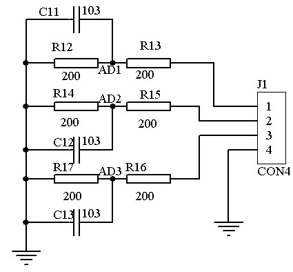 Synchronous acquisition instrument for load and opening signals of winch hoist