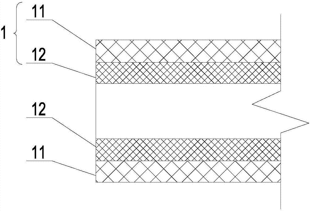 Single-material gradient filter element