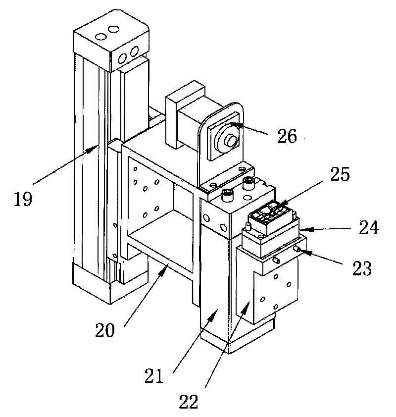 Method for bonding automobile glass rain sensor bracket