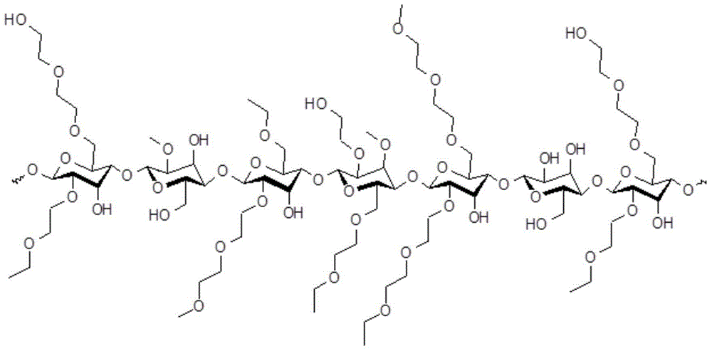 Cellulose ether as a drift control agent and rainfastness agent