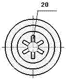 Anti-erosion system based on hydraulic jet fracturing anti-vortex erosion valve