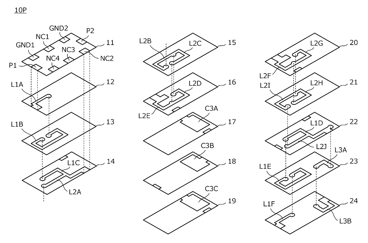 Antenna matching circuit, antenna device, and communication terminal apparatus