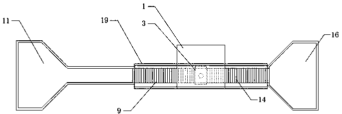 Off-line oil granularity detecting system and detecting method