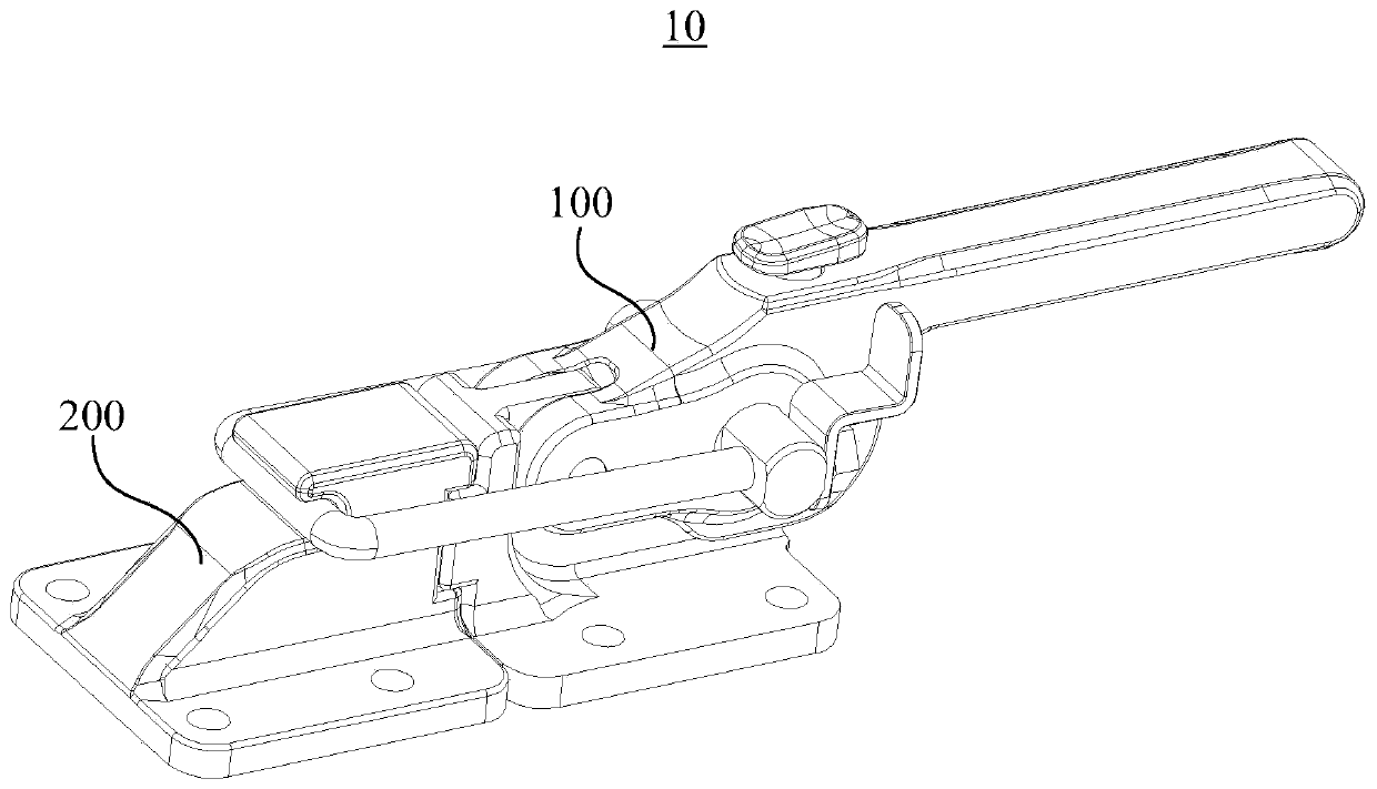 Connection lock catch