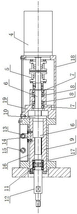 A radial long knife device for multi-axis box