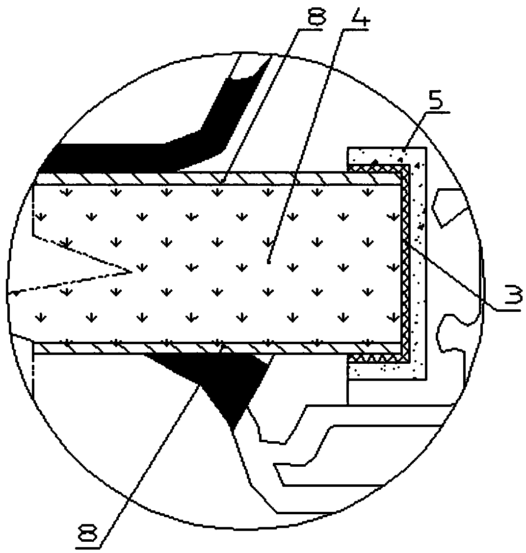 Heat-insulation fireproof type aluminum alloy fireproof window