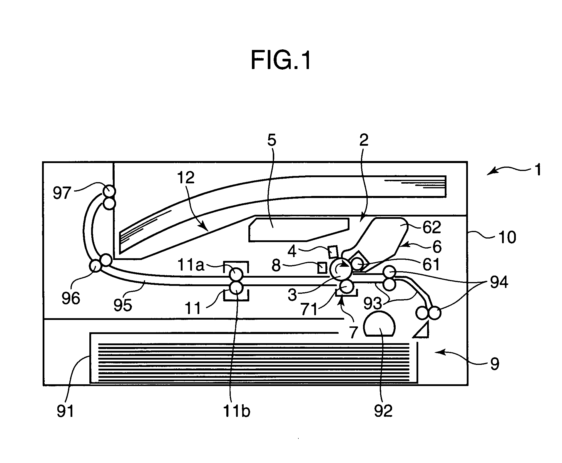 Image forming apparatus with charging bias correcting portion for correcting a charging bias of a charging roller