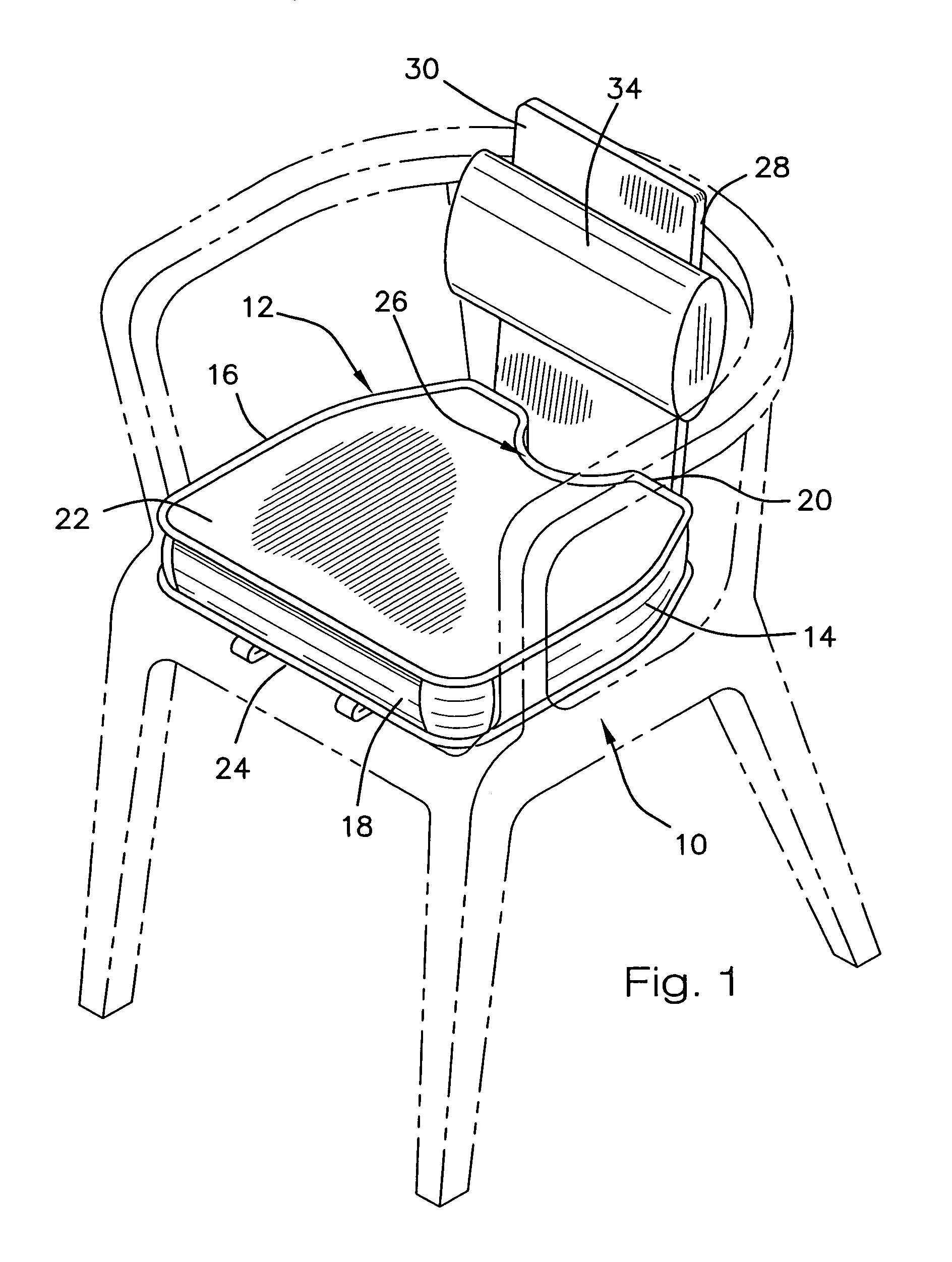 Portable ergonomic cushion