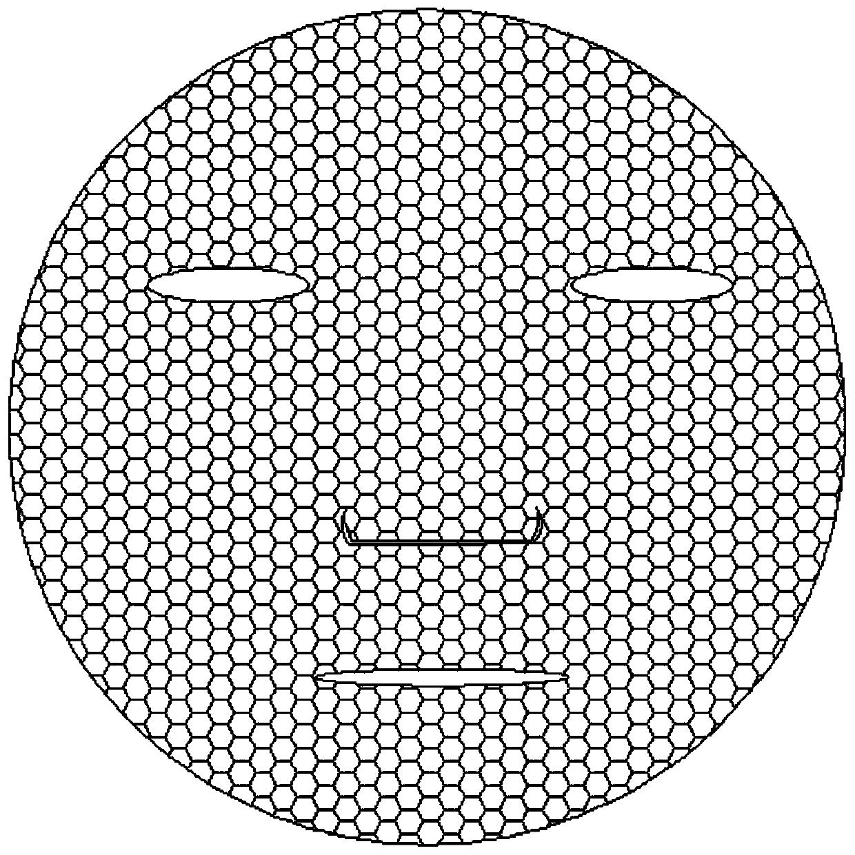 Graphene mask fabric and preparation method thereof