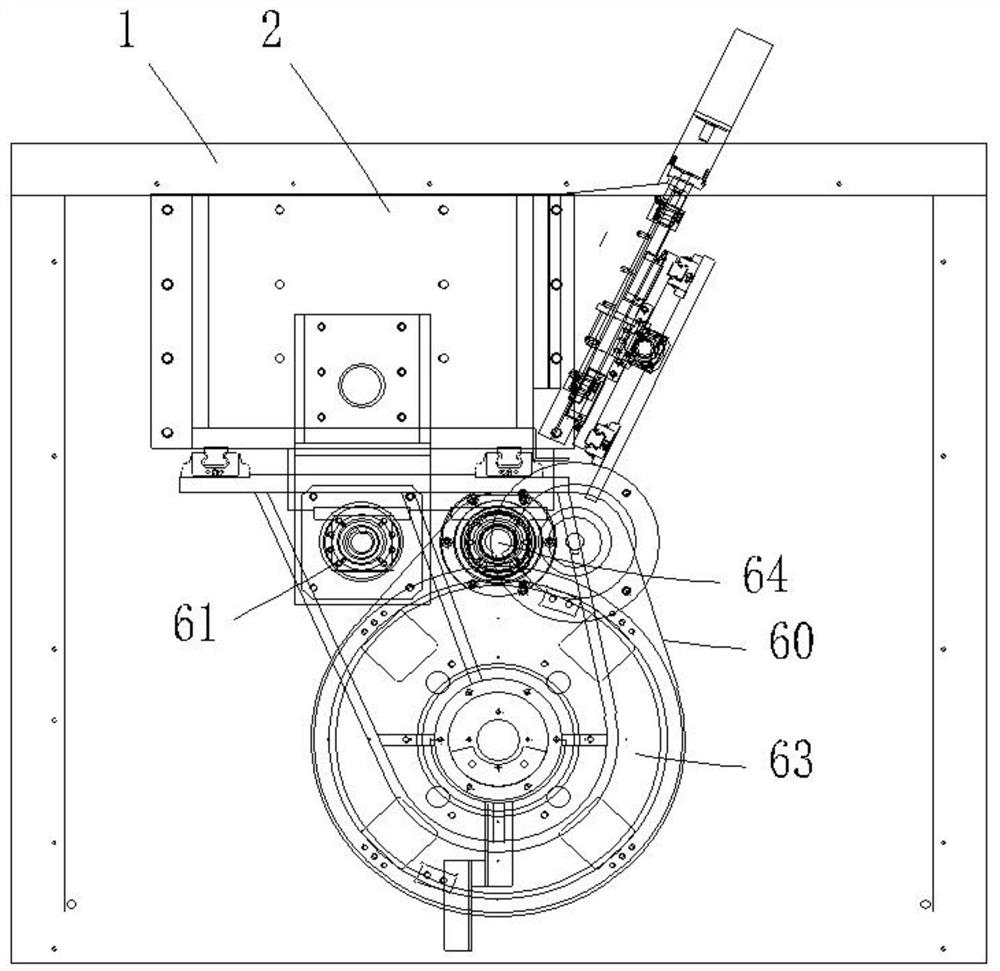Balance ring barrel bottom spin riveting machine for inner barrel of washing machine
