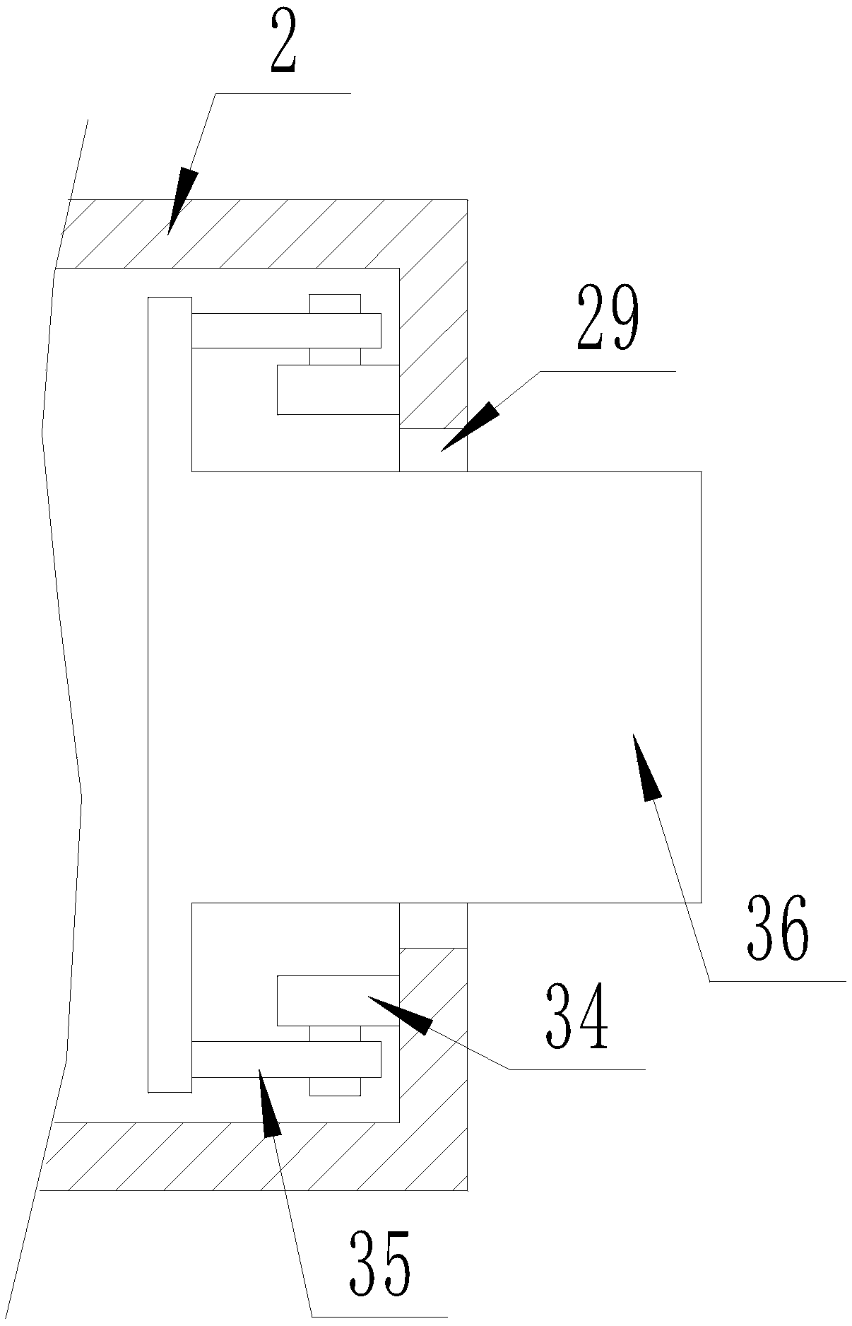 A device for delivering fixed-length toilet paper in public places