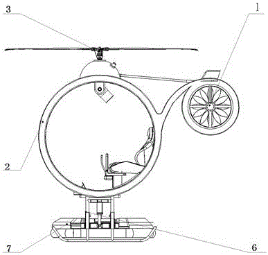 Aircraft capable of landing in various areas