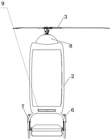 Aircraft capable of landing in various areas