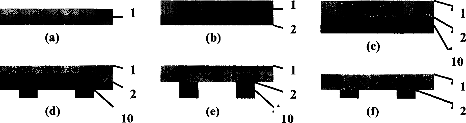 MEMS micro high sensitivity magnetic field sensor and manufacturing method