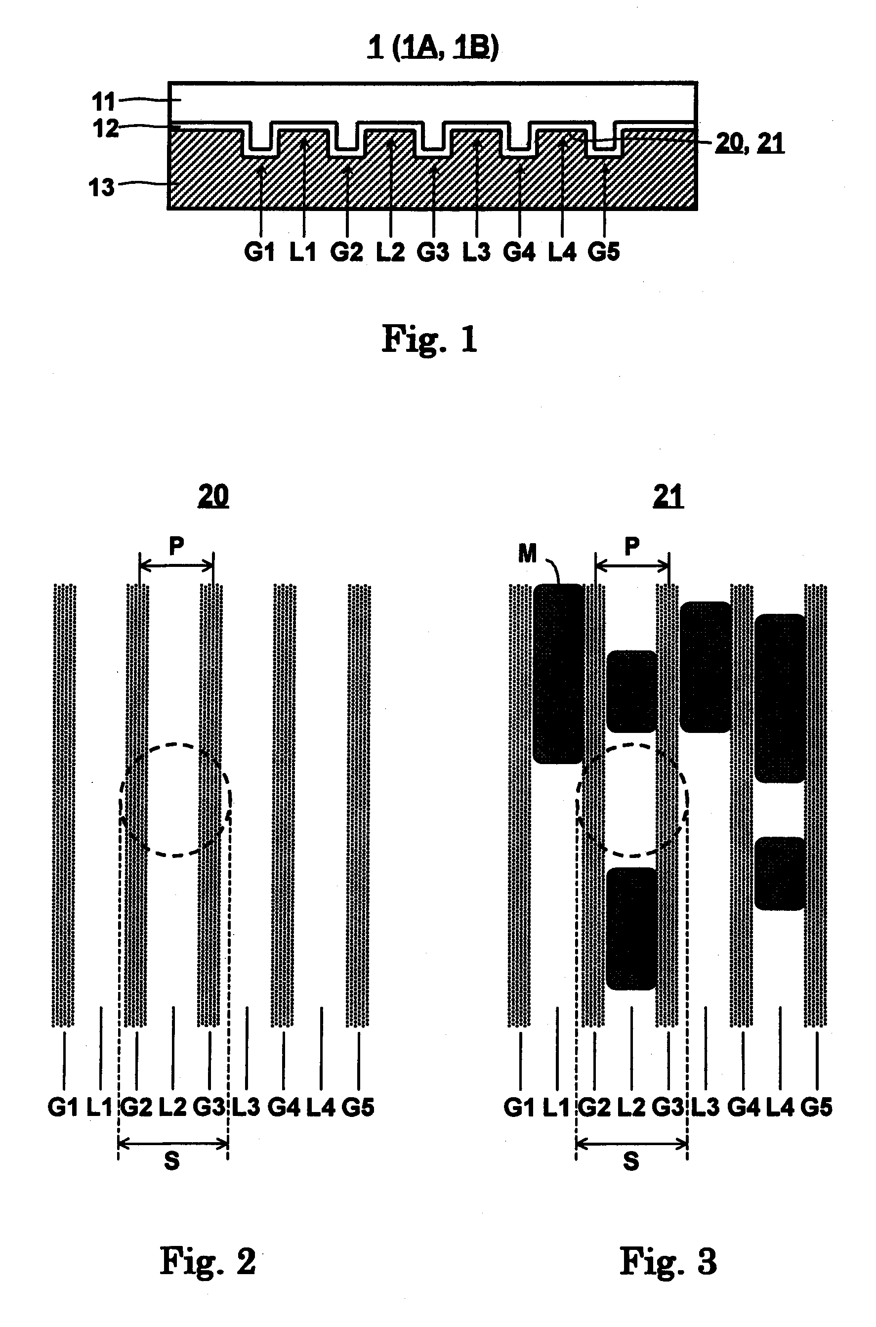 Reproducing system and corresponding information recording medium having wobbled land portions