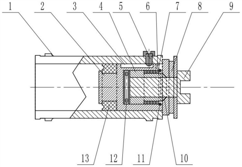 Hydraulic wheel cylinder allowing manual and automatic integrated adjusting of brake clearance