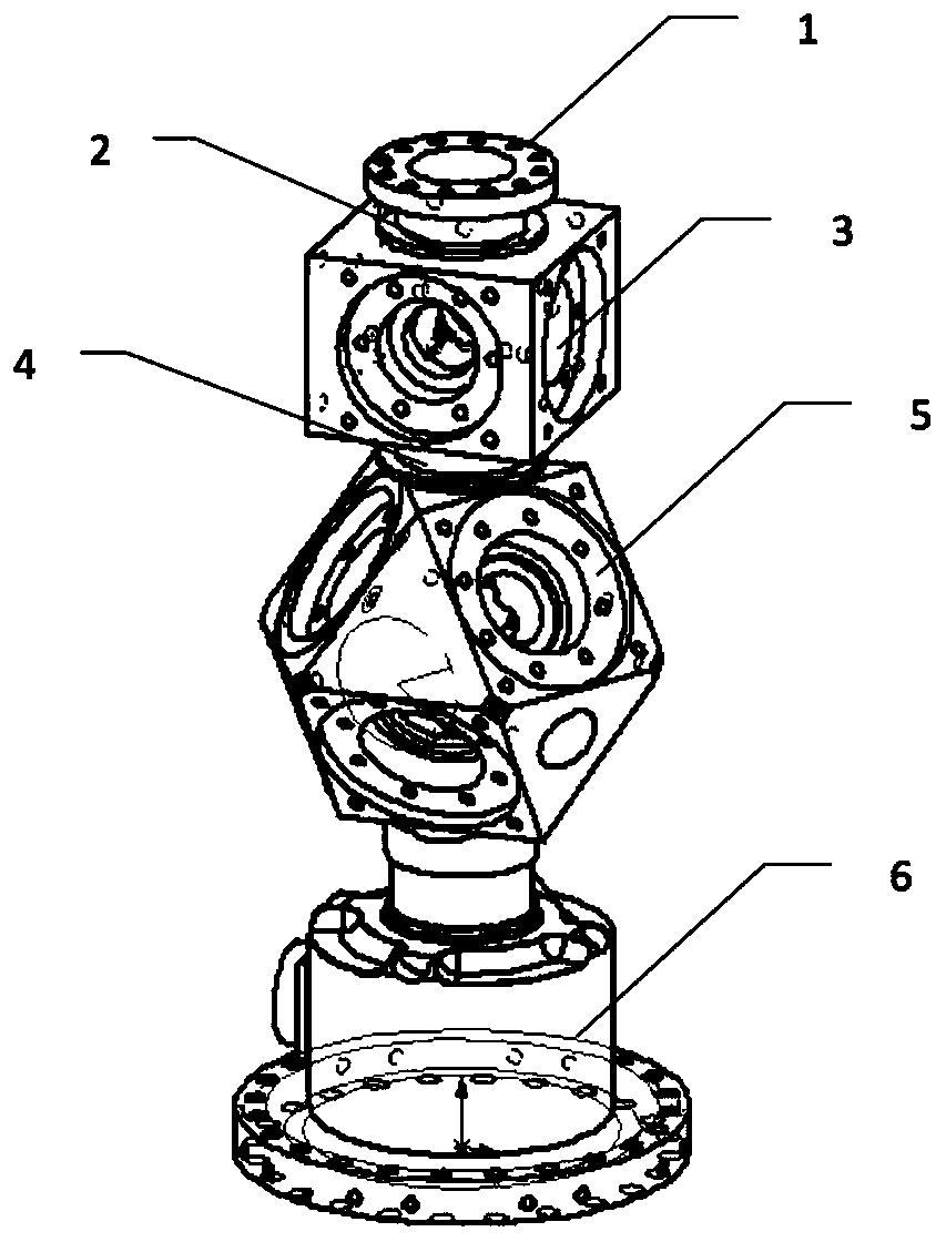 Cold atom all-optical state selection device