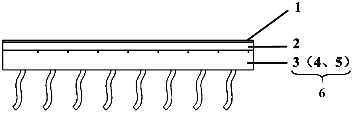 Variable stiffness sensing array based on flexible porous material