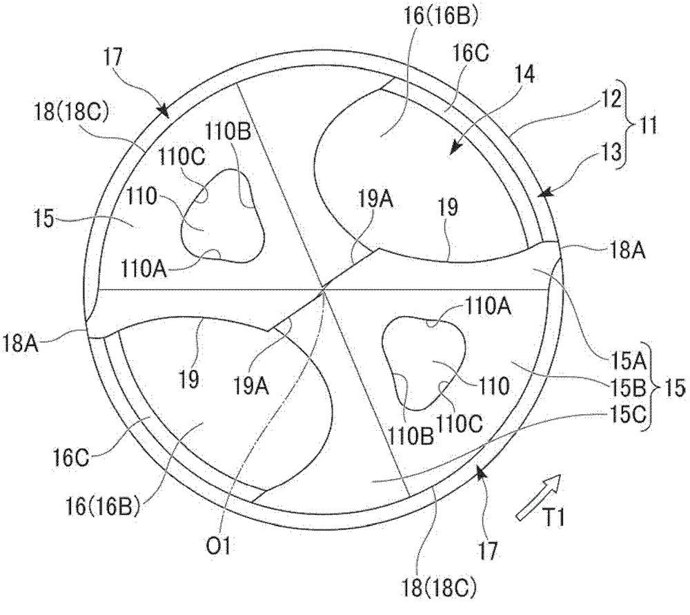 Drill with coolant holes