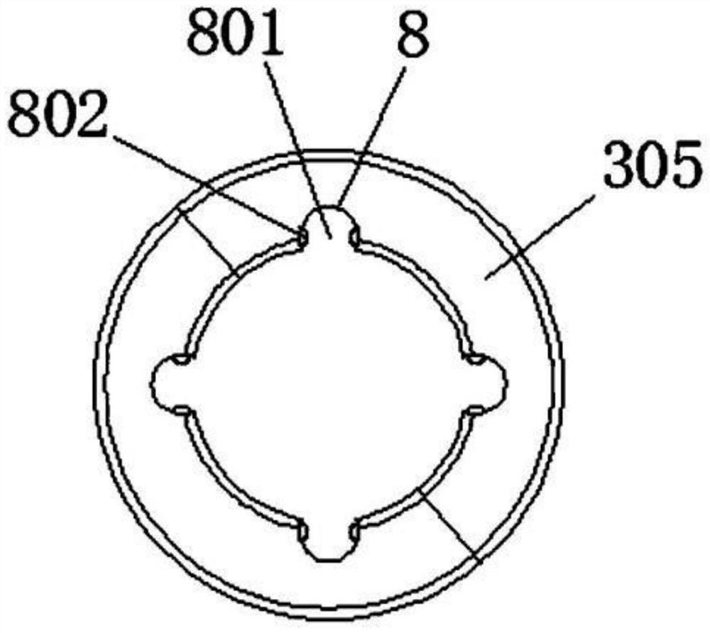 Hoisting machinery safety protection device with lighting effect