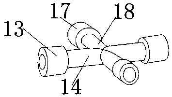 Mixing stirring device for biological extraction