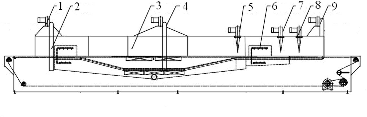 Full-automatic compression band cleaning system and cleaning process