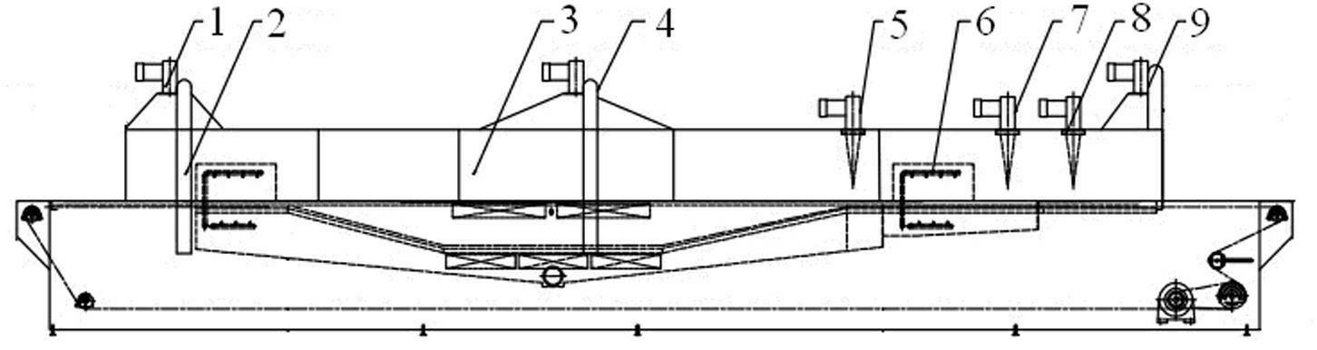 Full-automatic compression band cleaning system and cleaning process