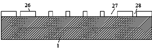 Area array quad flat no lead package (AAQFN) package body package in package (PiP) piece with solder balls and production method