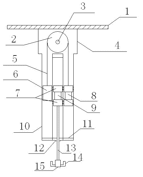 Non-contact soft soil large deformation displacement meter