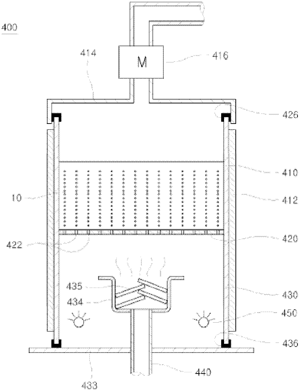 Food cooking method and device and food made using the method