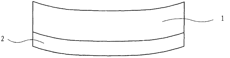 Package of shape memory alloy core structure