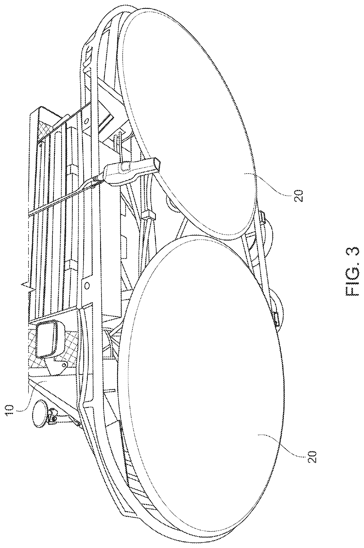 Assembly for improving performance and lifespan of a concrete finishing pan