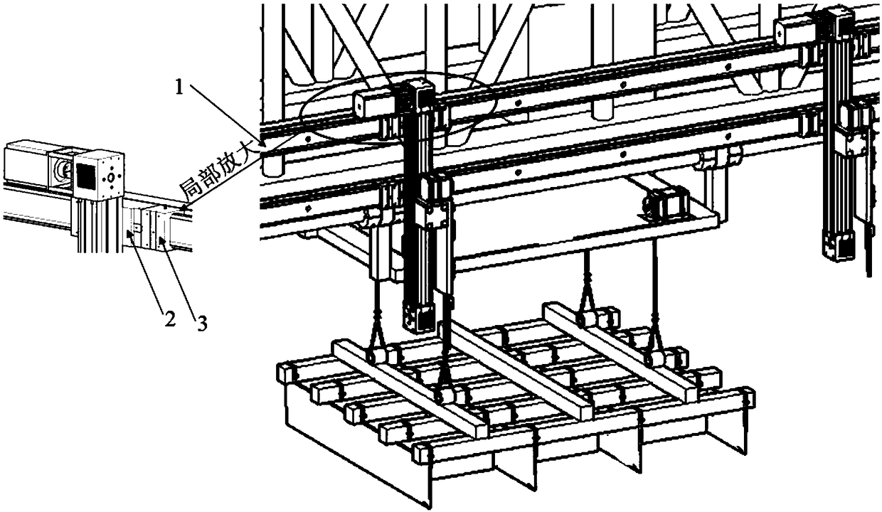 Ice pool trash ice navigation channel generation device