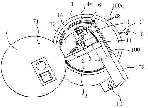 Water test table for toilet bowls