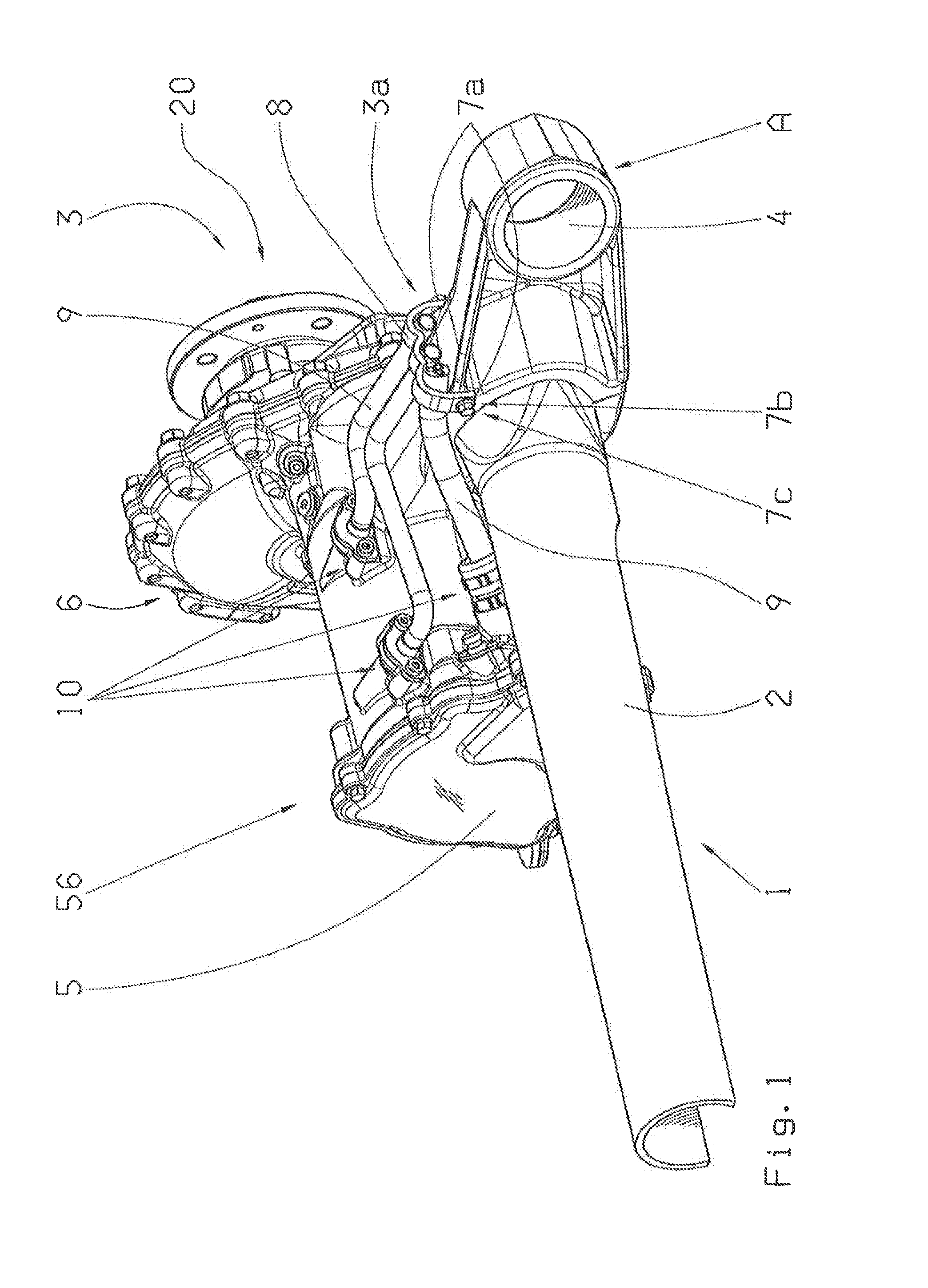 Axle for a motor vehicle