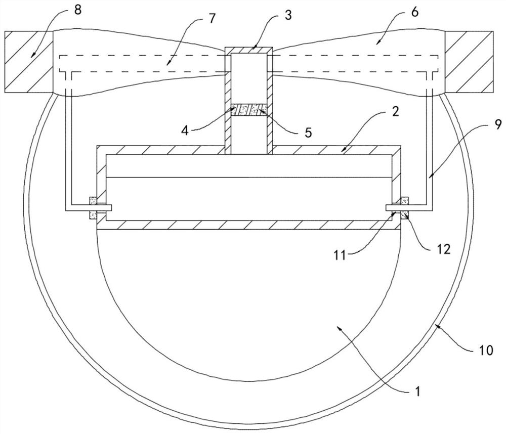 Safety explosion-proof lamp for coal underground construction