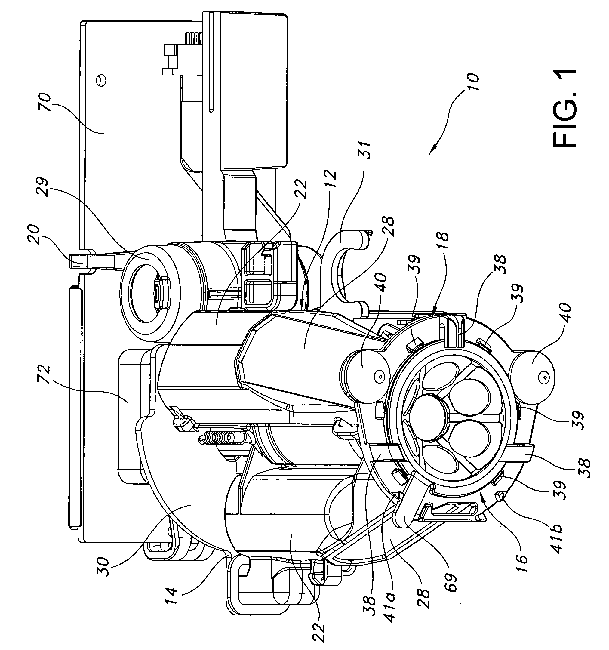 Color measurement engine with UV filtered illumination