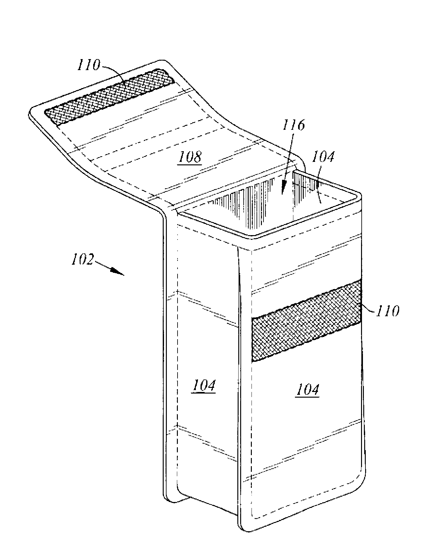 Pouch for carrying temperature-sensitive products