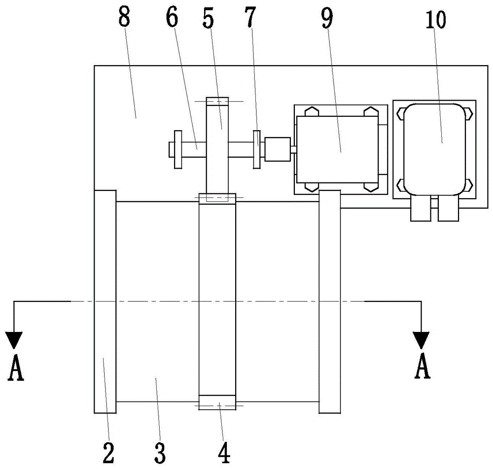 Light solidifying and cooling device special for steel pipe surface coating device