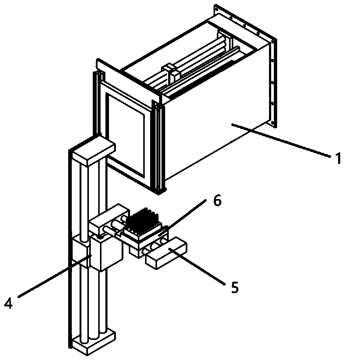 Conveying and transporting device for foundational detonator