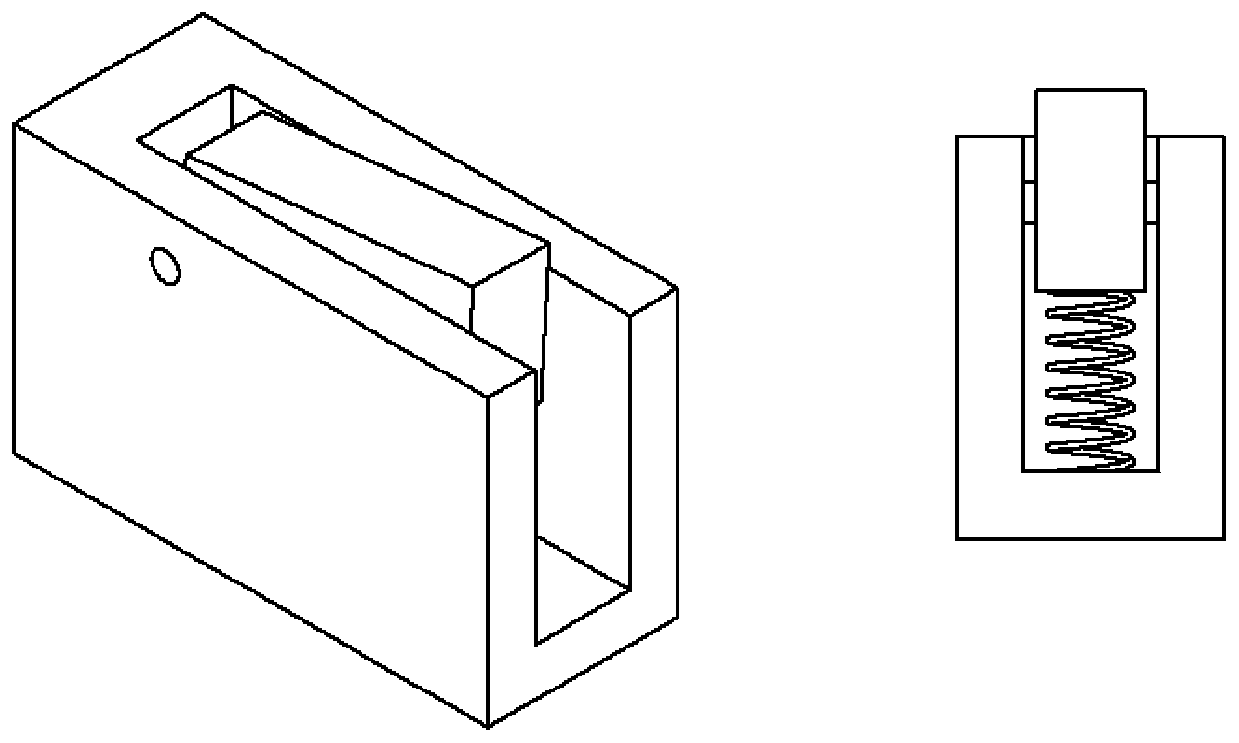 Conveying and transporting device for foundational detonator