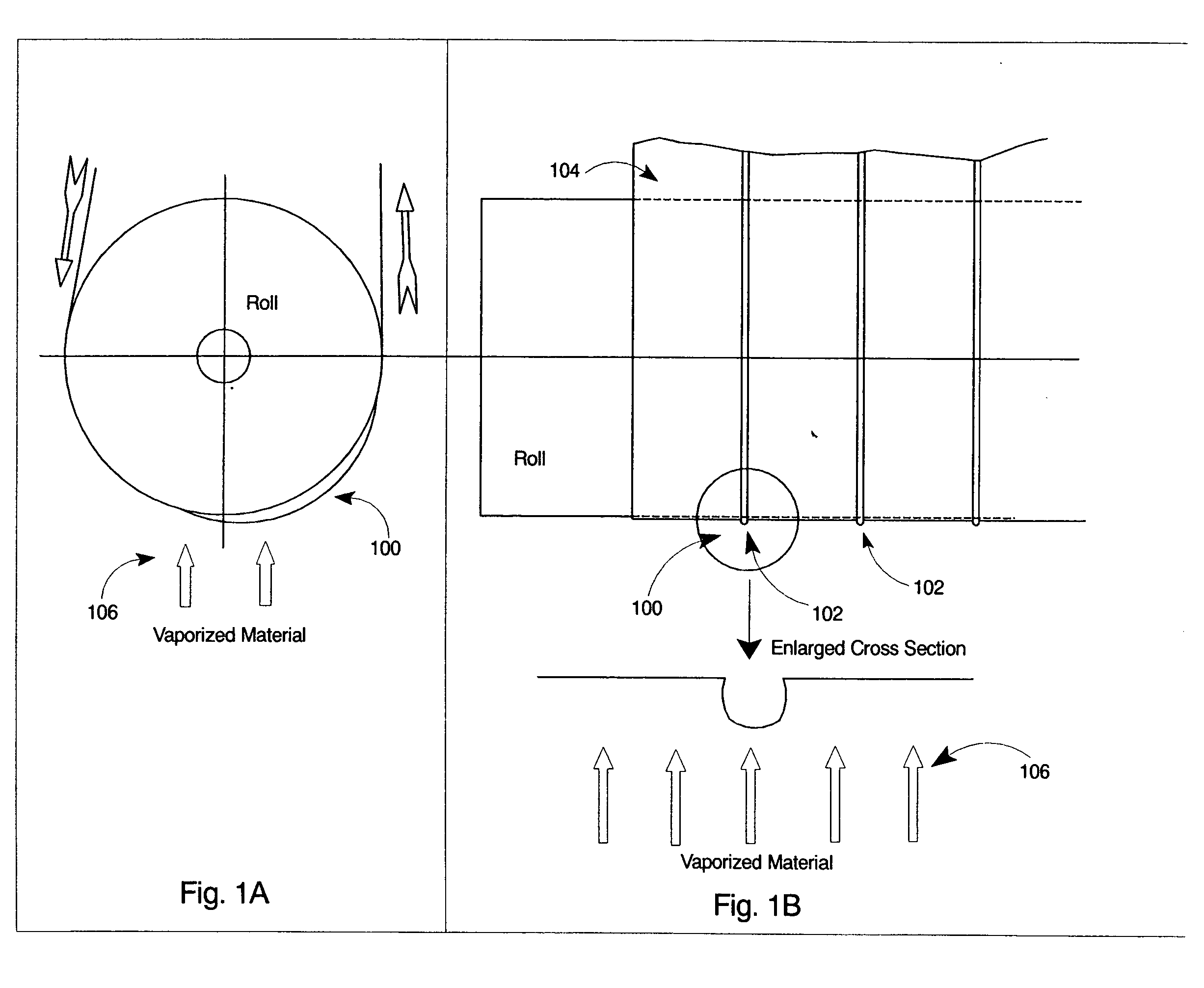 Roller with salient members