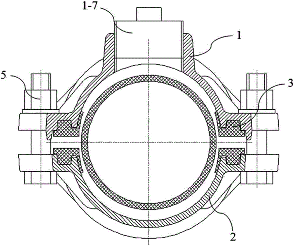 Pipeline repair device