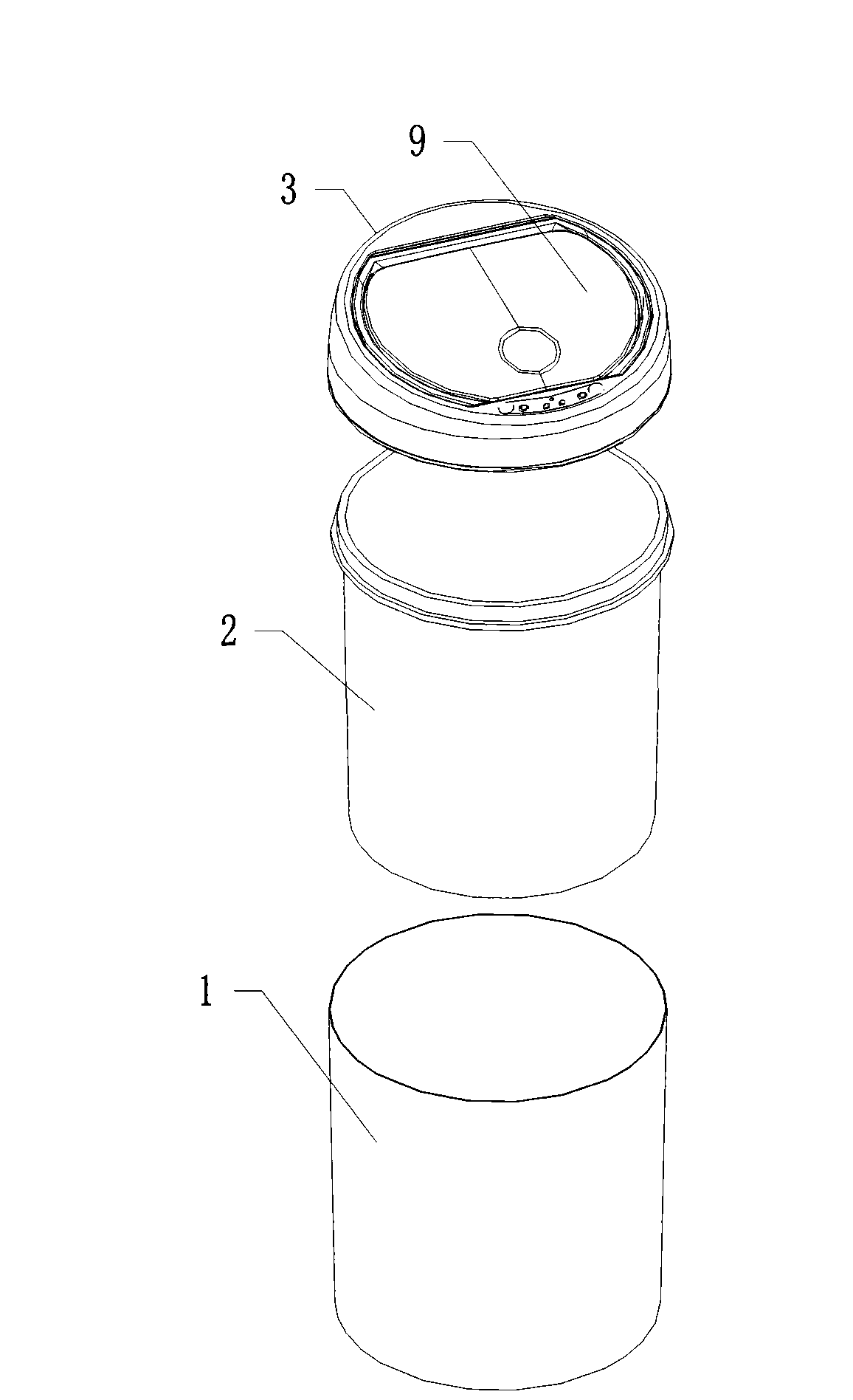 Automatic sterilization garbage bin