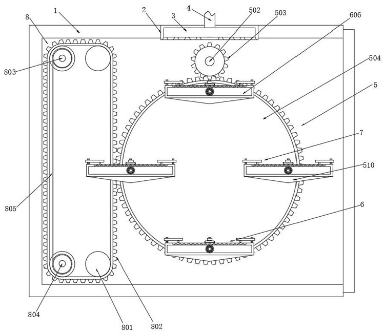 Multi-layer intelligent drying kiln for ceramic tile production