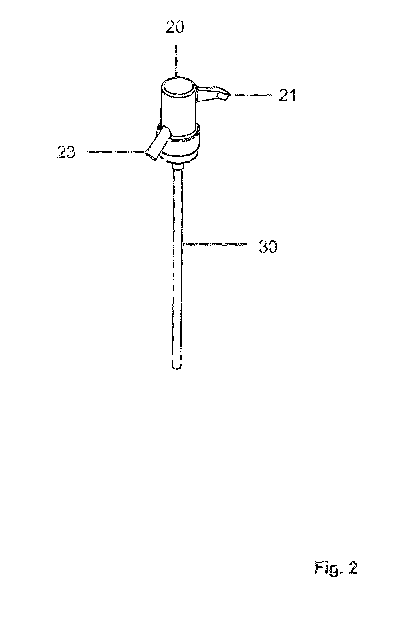 Packaging for filling and extraction of carbonated beverage