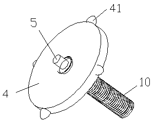 Adjustable focusing type illumination lamp based on curvature adjustment of light gathering bowl